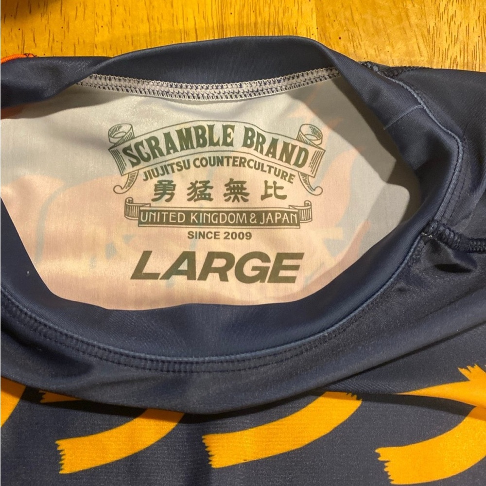 Scramble BJJ Rashguard Large Rash Guard - Picture 2 of 2